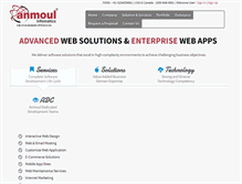 Tablet Screenshot of anmoul.com